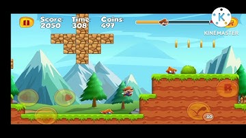 Super Bino Go Game -Gameplay walkthrough part 1 (Android, iOS)