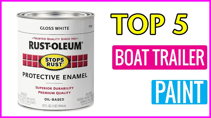 ✅ Best Paint For Boat Trailer In 2023 💖 Top 5 Buying Guide