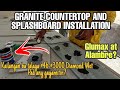 Part 1: HOW TO INSTALL GRANITE COUNTERTOP AND SPLASHBOARD using Jetblack