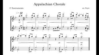 Video thumbnail of "Appalachian Chorale (Flex) - Espie"