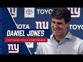 Daniel Jones Reacts to Win over Bucs