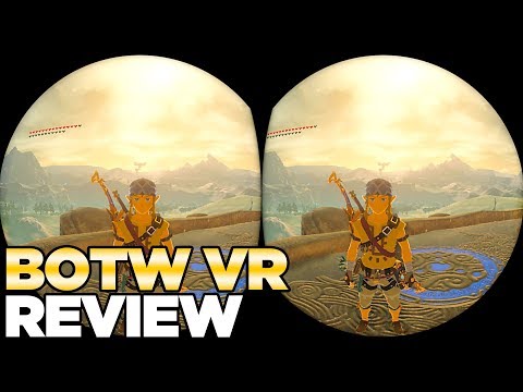 Видео: Обновление Zelda Breath Of The Wild VR: пошаговое руководство по игре в Zelda в режиме VR