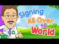 Signing All Over the World | Jack Hartmann ASL Alphabet Song