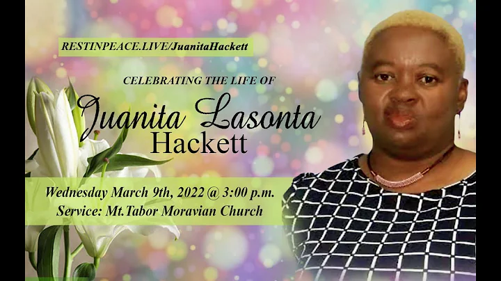 Live Stream for Juanita Hackett