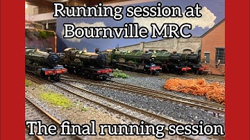 The last great western running session at Bournville model railway club