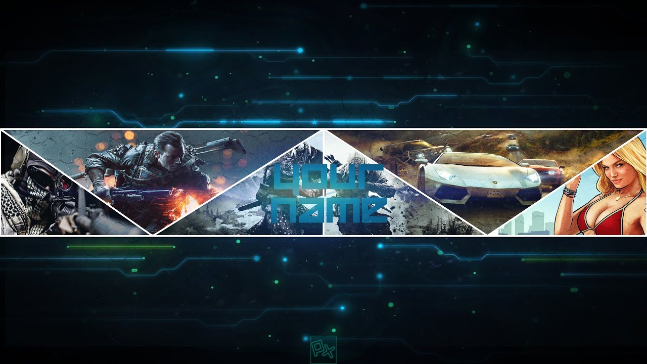 Gaming Banner Template Psd