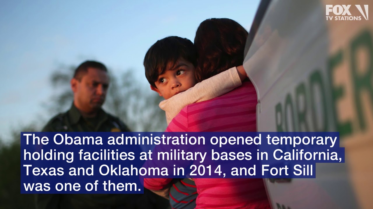 US to hold migrant children at former WWII Japanese internment camp in Oklahoma newspaper mockup