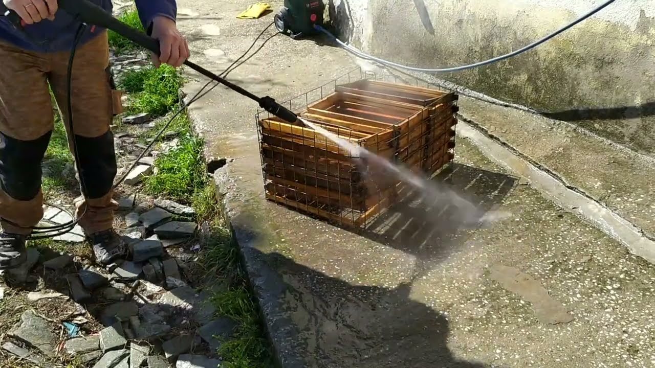 Καθαρισμός, απολύμανση και πλύσιμο πλαισιων