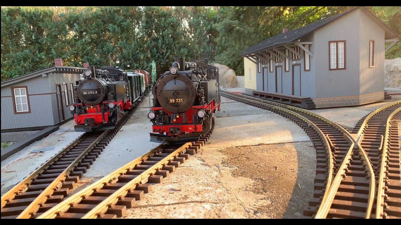 BW Gartenbahn - Rund um den Bahnhof Rabenau - LGB - PIKO