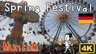 Munich 🇩🇪 Frühlingsfest Vlog! Giant Flea Market, Classic Cars & Epic Night Tent Madness