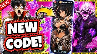 New Code Next Successor Revealed New Shadow Upgrades Workshop Scam Solo Leveling Arise
