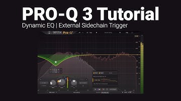 Pro-Q 3 Tutorial | External Sidechain Trigger for Dynamic EQ Nodes | Fabfilter