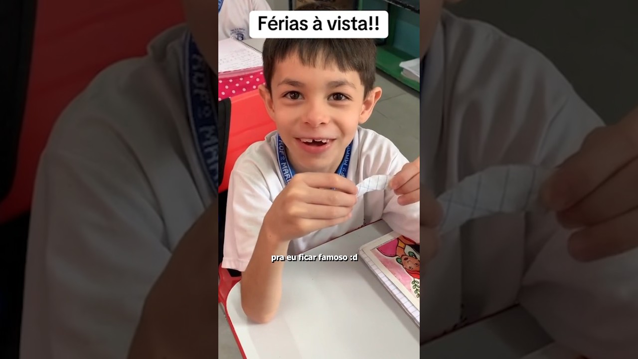o que as CRI4NÇAS vão fazer nas férias desse ano? 👀