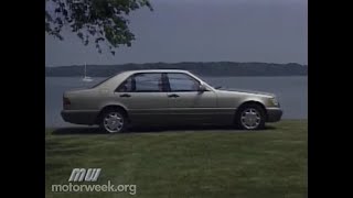 Motorweek 1995 Mercedes Benz S-Class Road Test