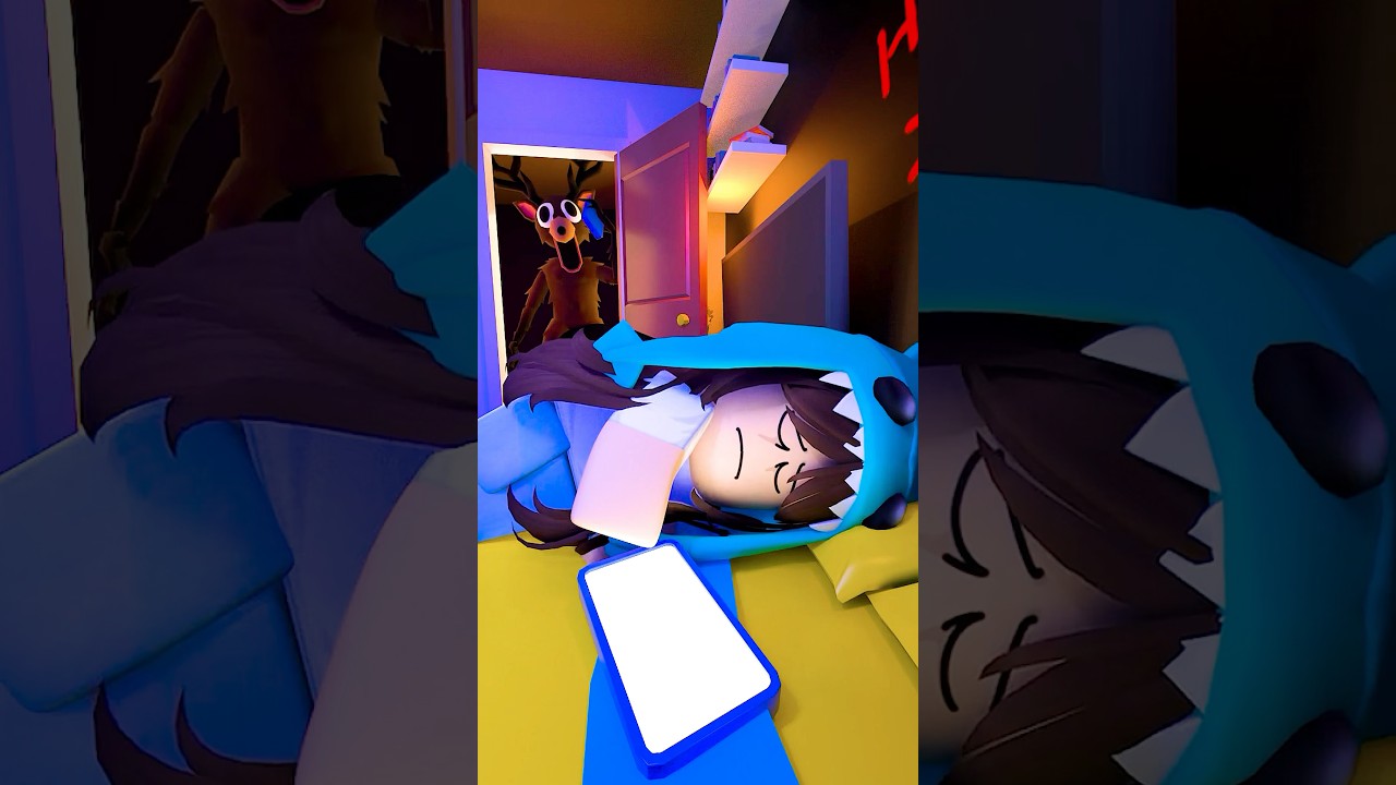 When Deer Catch Kraken Kid Not Sleeping #roblox #shorts #robloxanimation