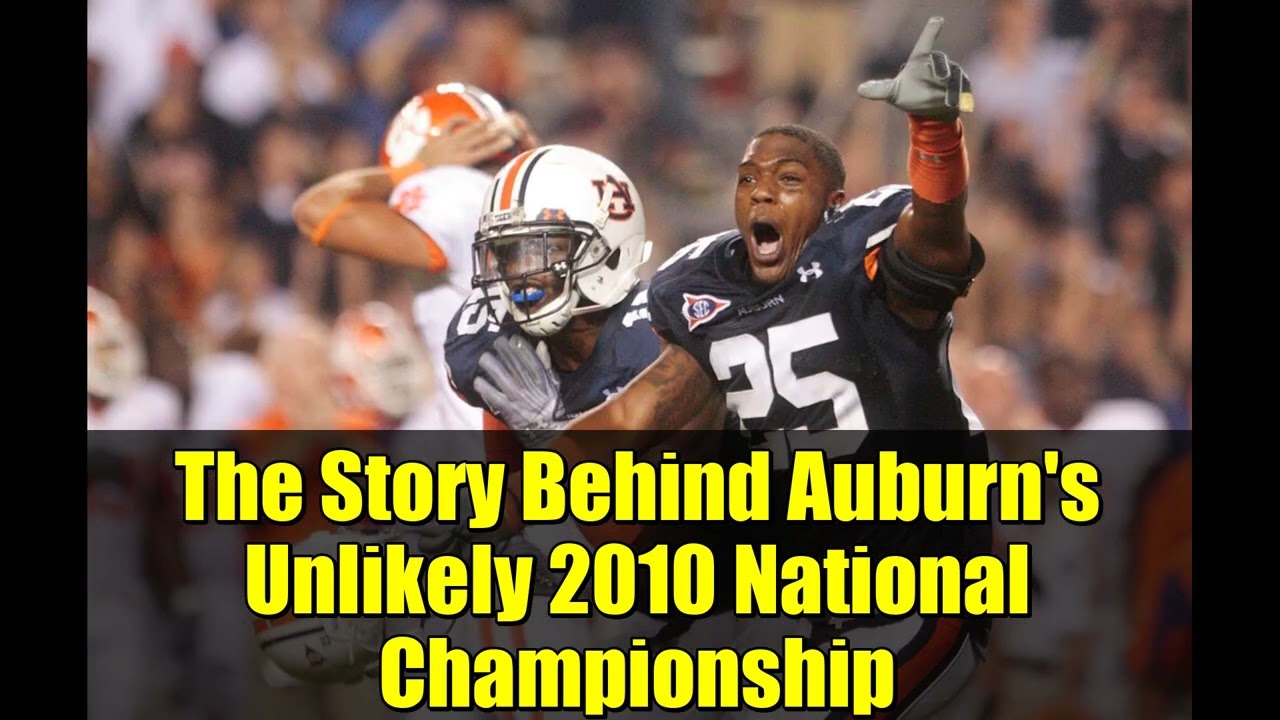 История невероятного национального чемпионата Оберна 2010 года