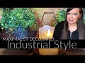 Decorate Industrial Style Bookshelf - Guide to a warm home.