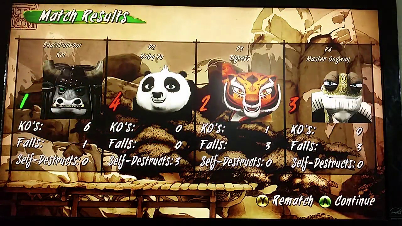 Kung Fu Panda: Showdown of Legendary Legends - Xbox 360