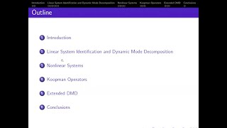 Data Driven Control using Dynamic Mode Decomposition and its extensions using Koopman operators screenshot 2