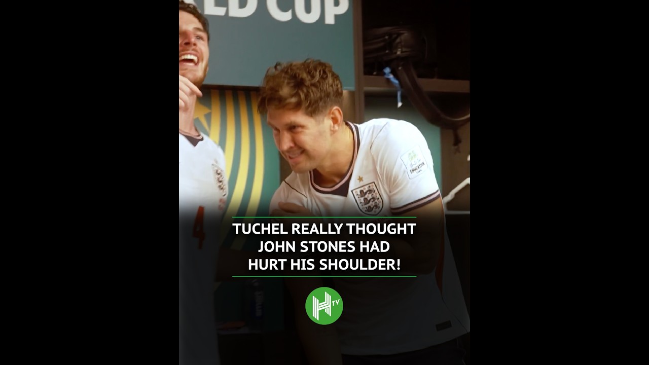 The look on Tuchel's face 🤣