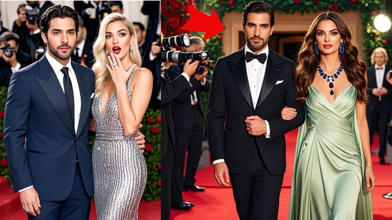 ÉL TRAE A SU AMANTE A LA GALA, PERO SU EXESPOSA CON SU MULTIMILLONARIO ROBA TODA LA ATENCIÓN