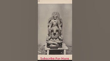 Very Rare old  image of lord Shiva sitting in his Vahan