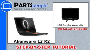 Dell Alienware 13 R2 (P56G002) LCD Display Assembly How-To Video Tutorial