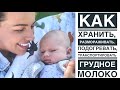 КАК ПРАВИЛЬНО ХРАНИТЬ, РАЗМОРАЖИВАТЬ, ПОДОГРЕВАТЬ И ТРАНСПОРТИРОВАТЬ ГРУДНОЕ МОЛОКО