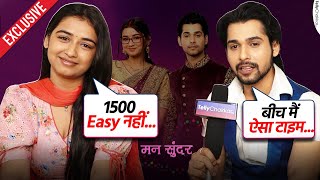 Interview Of Nancy Roy And Dev Aditya For 1500 Episode Celebration Mann Sundar Exclusive