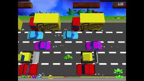 Retro Level 5 (No Deaths) - Frogger Gameplay