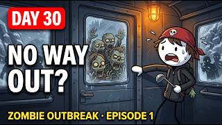 Zombie Outbreak: 30 Days Locked Inside a Train