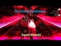 The Living Tombstone - "Squid Melody" (Red Version) [Audiosurf 2] "60 FPS"