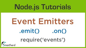 Node.js Event Emitters. require(