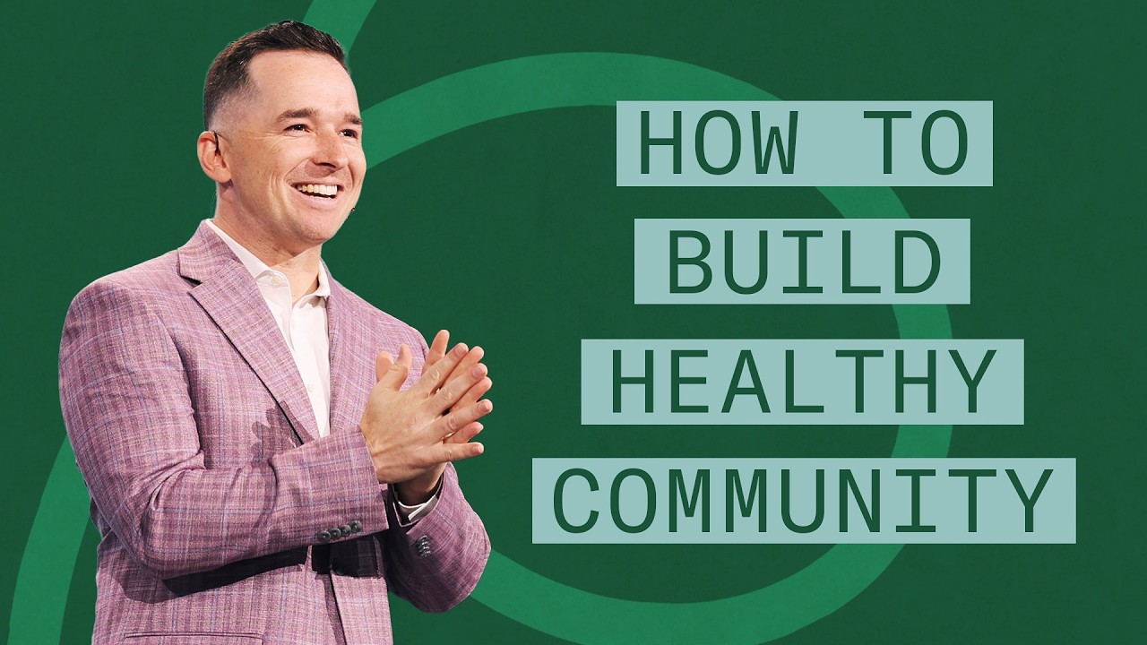 HOW TO BUILD HEALTHY COMMUNITY – LET’S TALK ABOUT IT – CALEB CHAMBERS