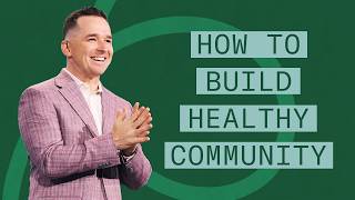 HOW TO BUILD HEALTHY COMMUNITY - LET'S TALK ABOUT IT - CALEB CHAMBERS
