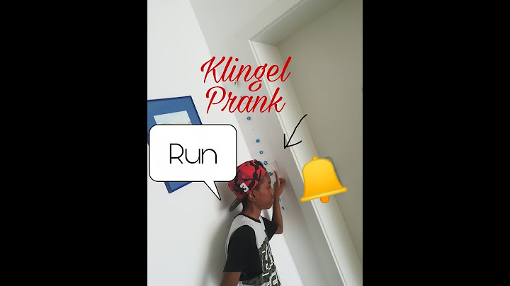 Klingel streich / ich Trolle nachbar