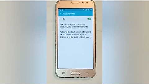 How to off aeroplane mode in samsung j4,off aeroplane mode setting