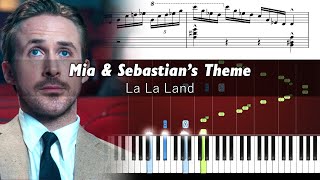 La La Land - Mia & Sebastian's Theme - Accurate Piano Tutorial with Sheet Music Resimi