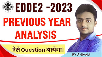 EDDE-2 Previous Year Paper। EDDE-2 Polytechnic 6th Semester 2023। EDDE-2 important Question। EDDE-2