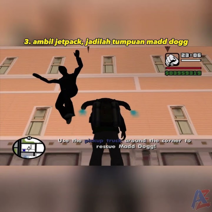 Cara Menyelesaikan Misi Madd Dogg Yang Kena Glitch Cheat Kerusuhan #gtasa #gtasanandreas