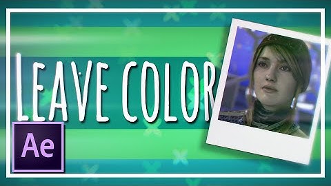 Color Isolation Effect || After Effects [Tutorial]