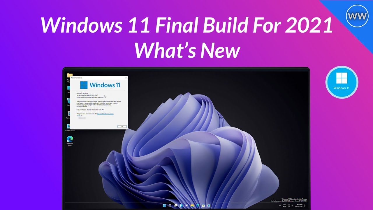 Windows 11 Dev Build 22523 Update: Taskbar Fixes, Control Panel ...