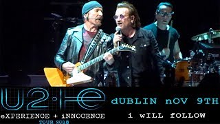 U2 - I Will Follow - Live - Multicam - Dublin - 3Arena - November 9th - 2018 - HQ Audio
