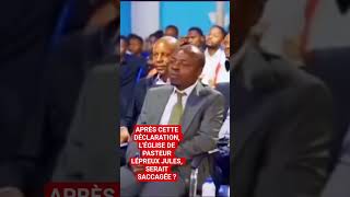 LEMBA SOUS RÉGION SOUS TENSION : PASTEUR JULES EN DANGER