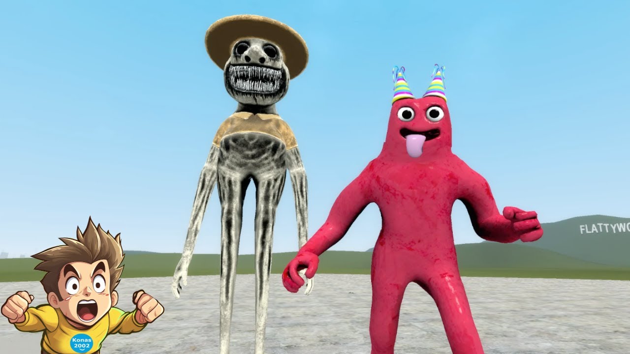 BAN BAN AND THE ZOOKEEPER! || Garry's Mod Gameplay || Konas2002