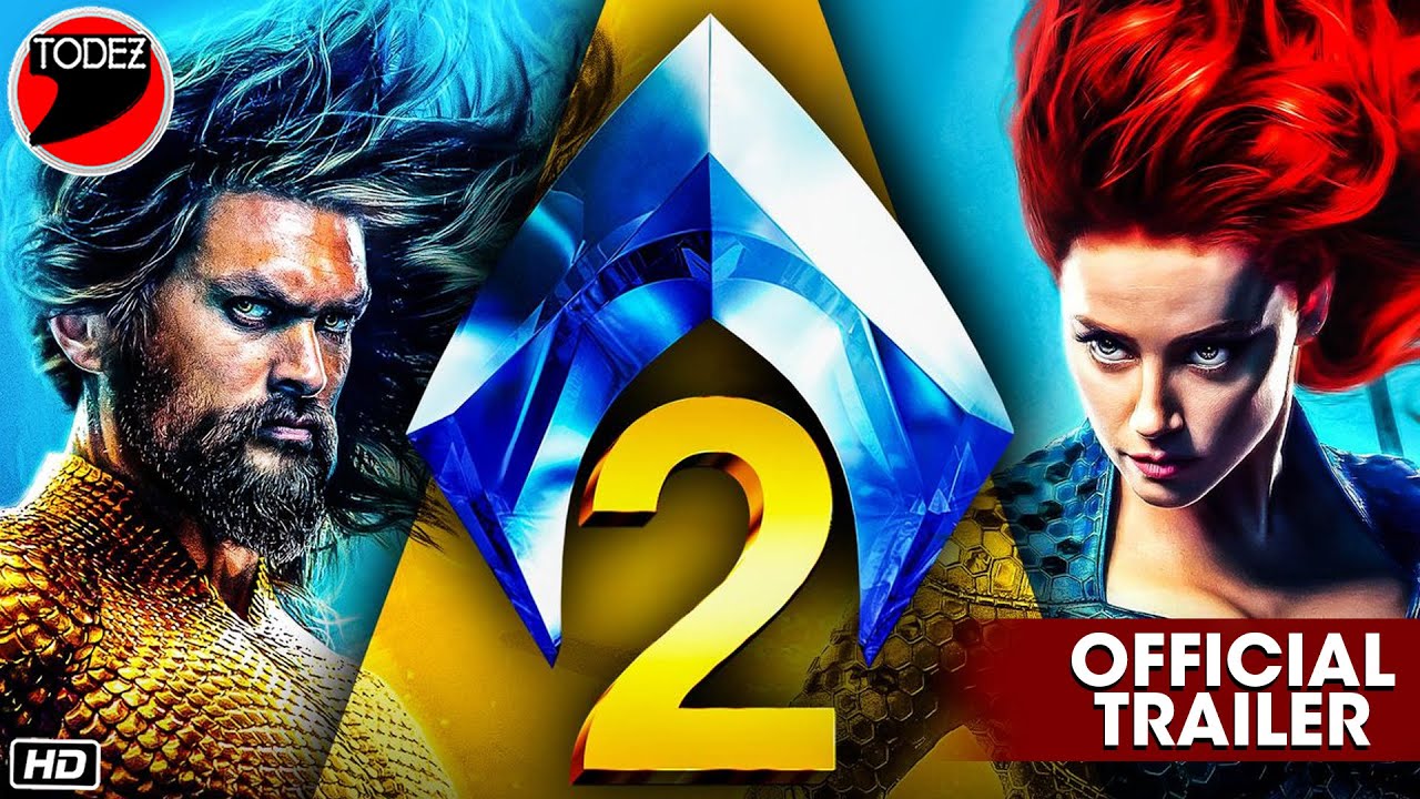 Aquaman 2 The Lost Kingdom Official Trailer Jason Momoa Amber Heard James Wan Youtube