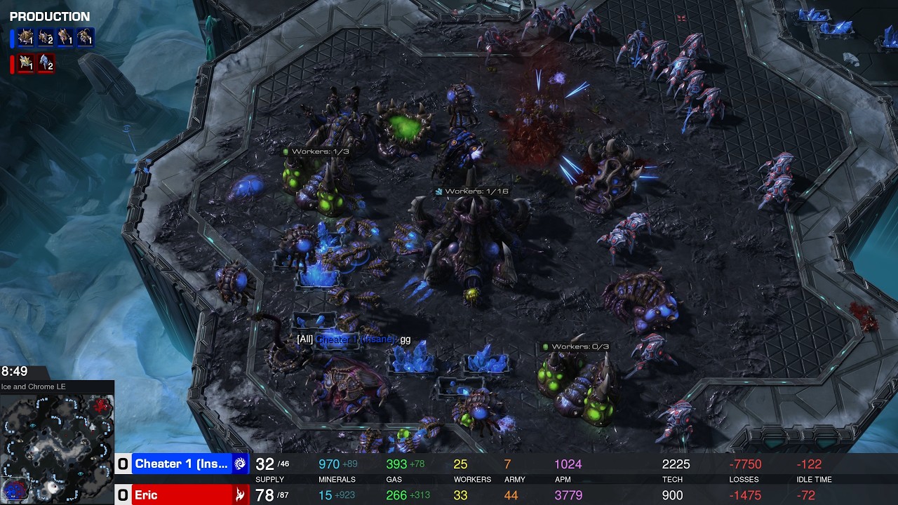 StarCraft II | 2026-04-12 | [PvZ] Protoss (Python-Controlled) [Red] vs ...
