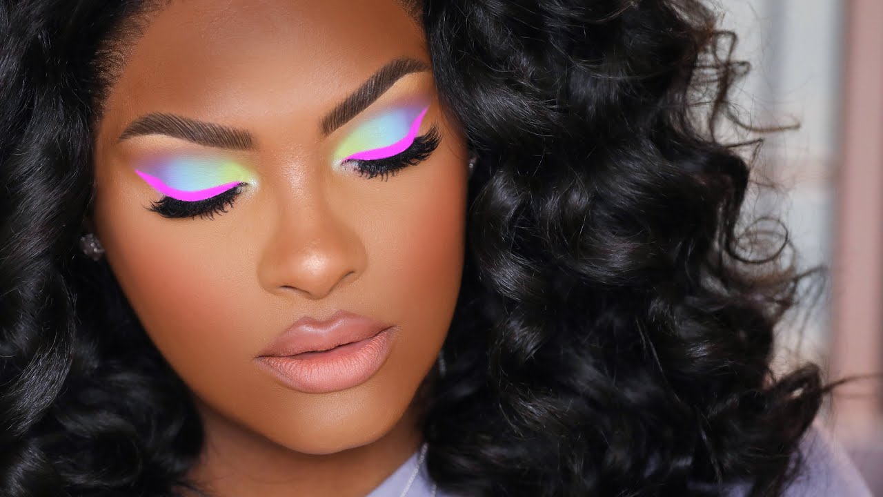 Best Easy Springtime Pastel Makeup for Brown Girls