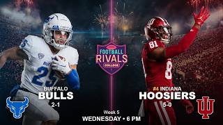 BUFFALO AT #4 INDIANA WEEK 5: FOOTBALL RIVALS LEAGUE COLLEGE '26