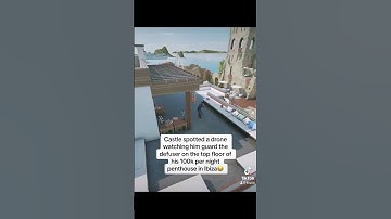 Castle spotted a drone watching him guard the defuser 😂 #r6s #rainbowsixsiege #r6siege